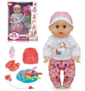 Baby Doll With Sound & Accessories Pretend Play W Pyjamas