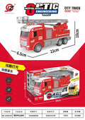 Fire Truck - Friction Powered Toy with Lights & Sound