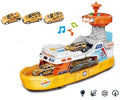 Yellow Coast Guard Boat With Lights & Sound