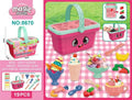 Picnic Basket Set Pink