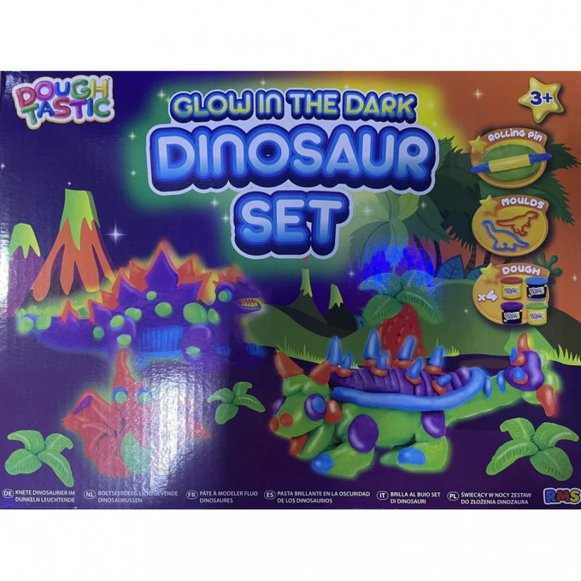 Dough Glow Dinosaur Set