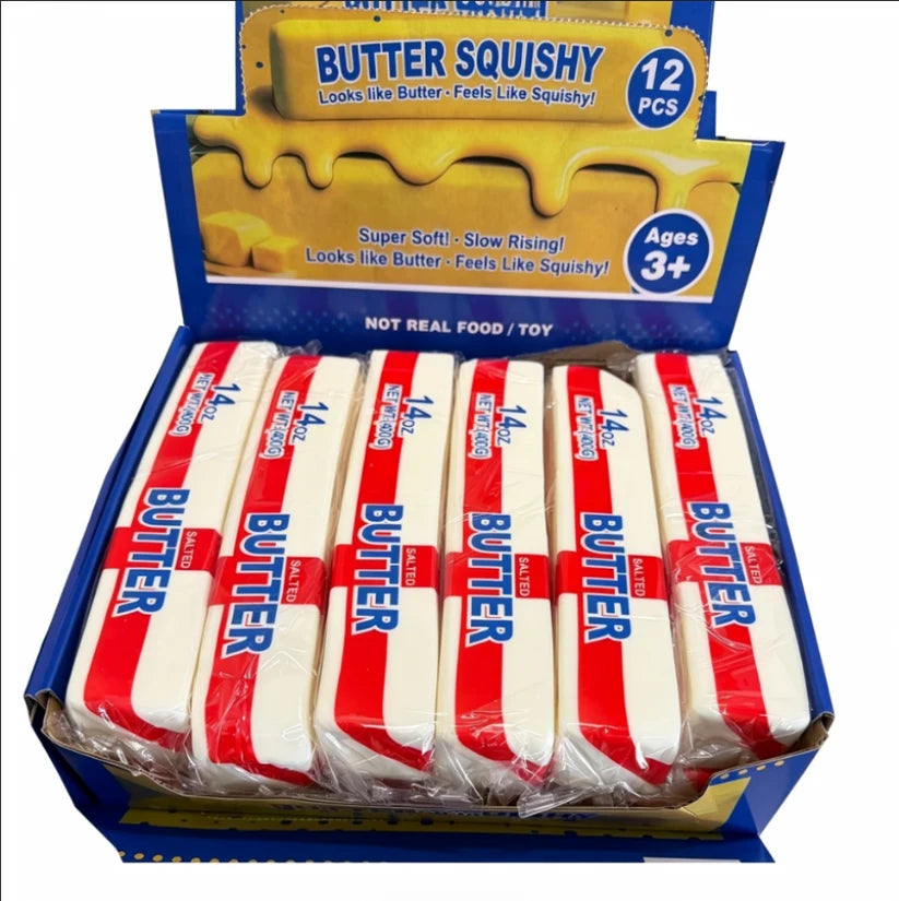 XL England Butter Squishy 14oz